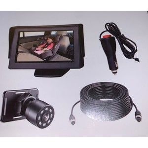 Infant car seat monitor rear facing